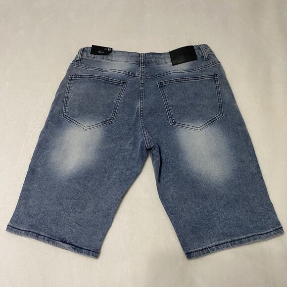 Public Supply NYC Men's Denim Jean Shorts Size 32 Blue - Picture 4 of 8